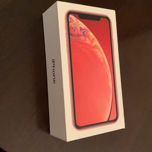 BRAND NEW iPhone XR Coral 128GB